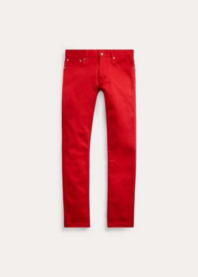 Jeans Ralph Lauren Hombre Rojos - Slim Fit Stretch - WCIZG4931